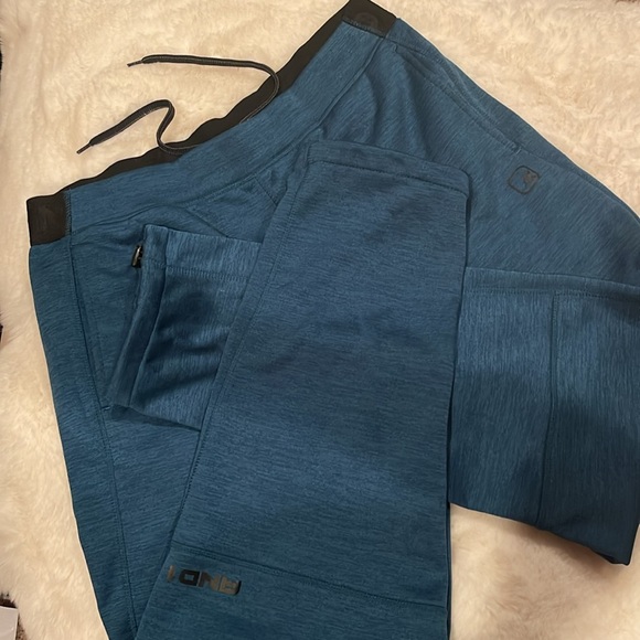 And1 Heather Teal Joggers with pockets - Picture 13 of 13